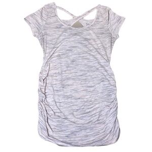 Jessica Simpson maternity pink marbled top